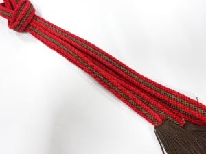 正絹　撚り房　手組帯締め